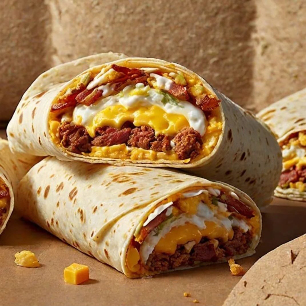 Beef And Cheese Burrito