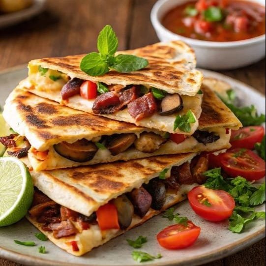 Smoked Beef Quesadillas
